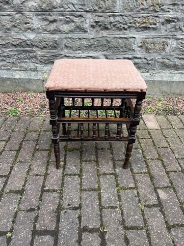 Edwardian stool piano - piano,