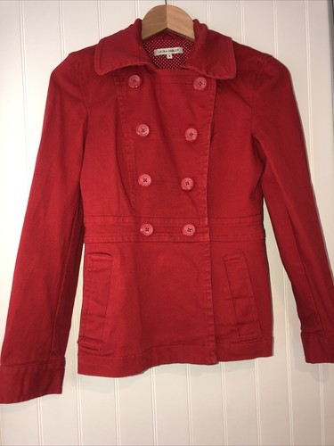Laura ashley jacket red pea - laura,