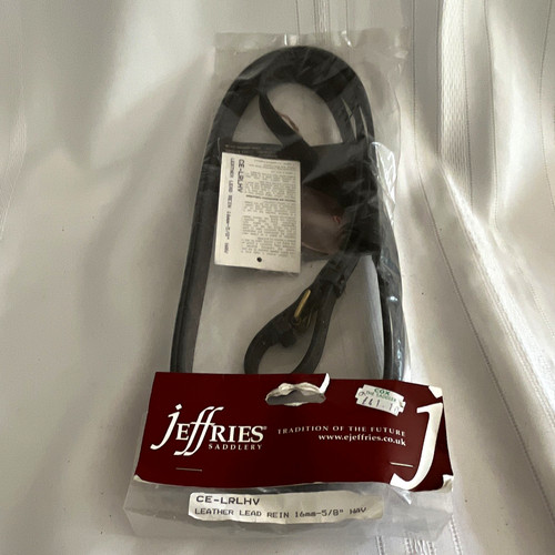 Jeffries saddlery leather lead - jeffries,