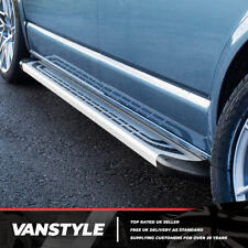 FITS MERCEDES VITO C&L 03> SILVER SIDE STEPS THORESBY RUNNING BOARDS NOT BARS