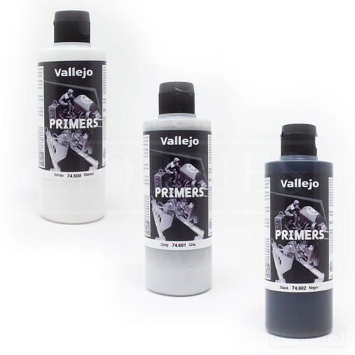 Vallejo primer 200ml white - primer,