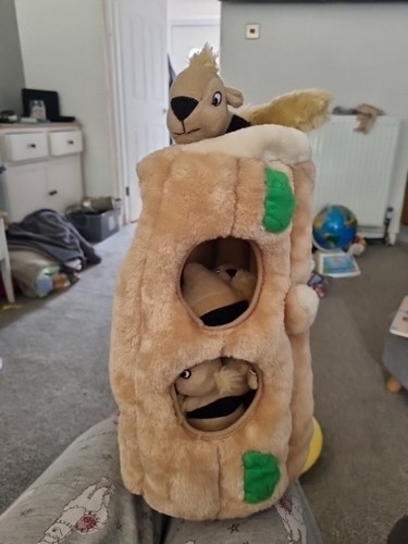 Plush interactive squirrel - plush,