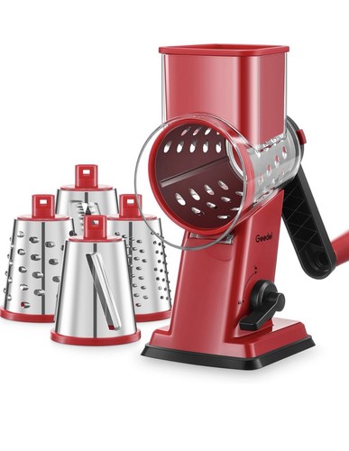 Rotary cheese grater - cheese,