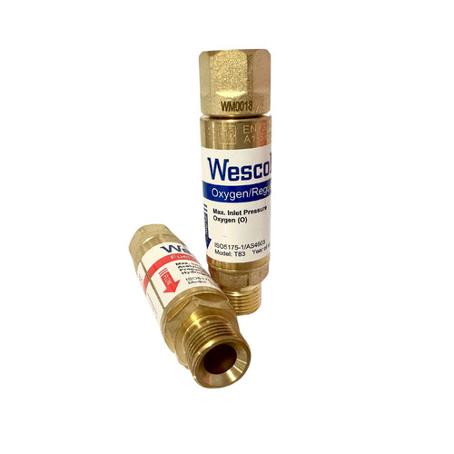 Flashback arrestors oxygen - flashback,