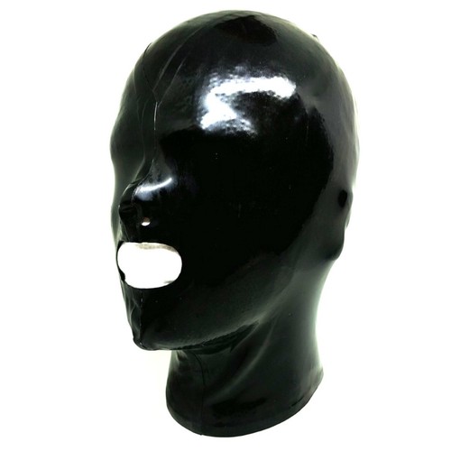 Black latex rubber - latex, mask