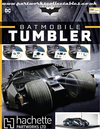 Hachette batmobile tumbler - hachette,