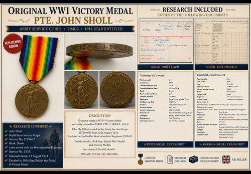 Ww1 victory medal - ww1,