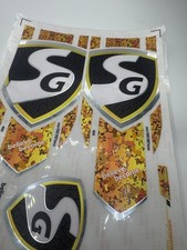 Sg  Cricket Bat Stickers 3D