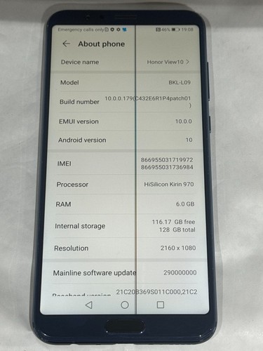 Huawei honor view 64gb - view,