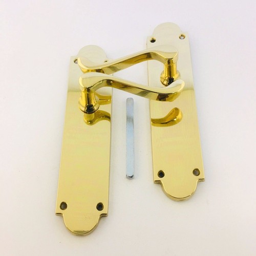 Polished brass victorian long - polished,