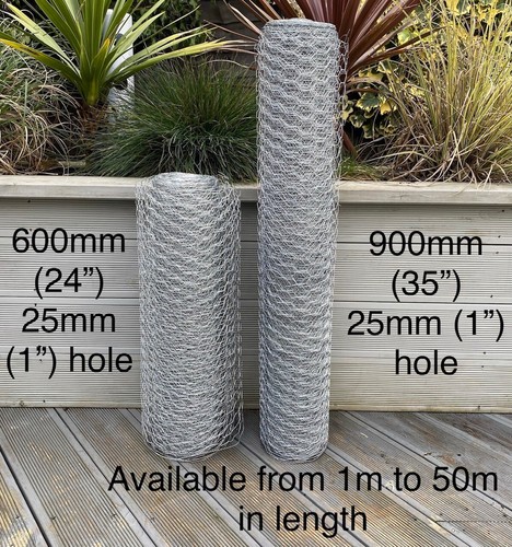 Galvanised chicken wire - ,