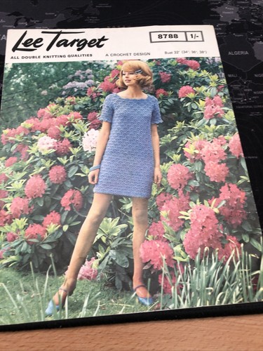 Vintage crochet pattern lee - pattern,