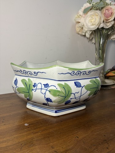 Vintage hexagon ceramic - vintage,
