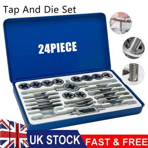 24pcs tap and die set - 24pcs, metric