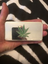 10 oz silver plated weed bar/ LEGALIZE IT/ mint condition /420