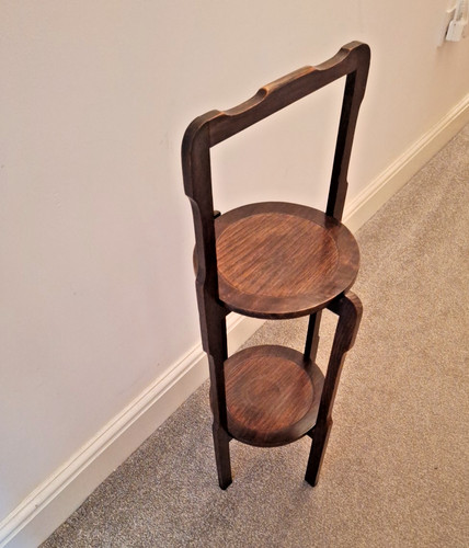 Vintage tier wooden - 2, cake