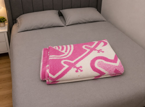 Vintage wool blanket 210cm - wool, x
