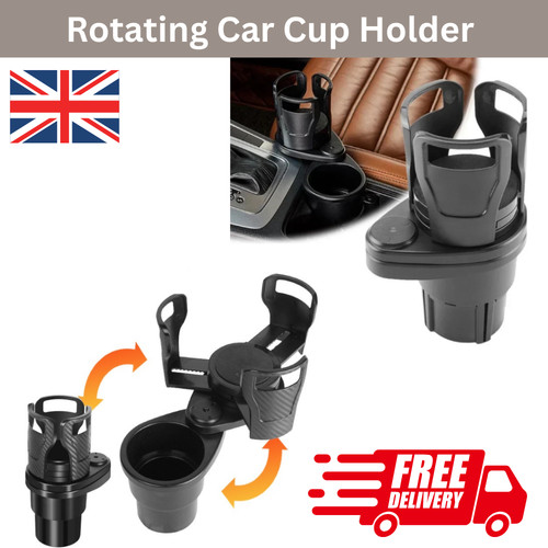 Rotating car cup holder - rotating,