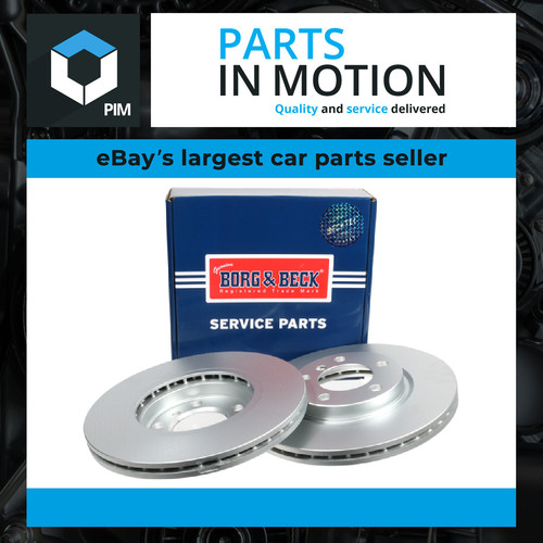 Brake discs pair vented - discs,