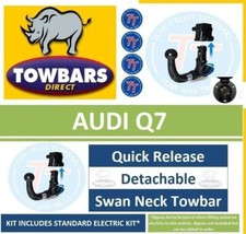Detachable Swan Neck Towbar