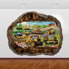 JCB Tractors Diggers Graphic