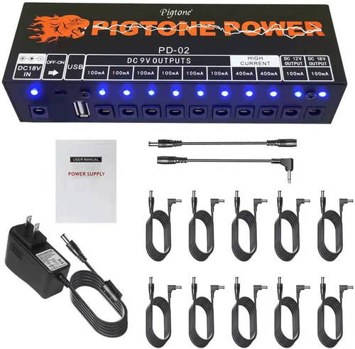 Guitar pedal power supply - pedal, 10