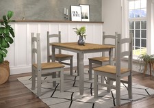Corona Grey Dining Table and 4