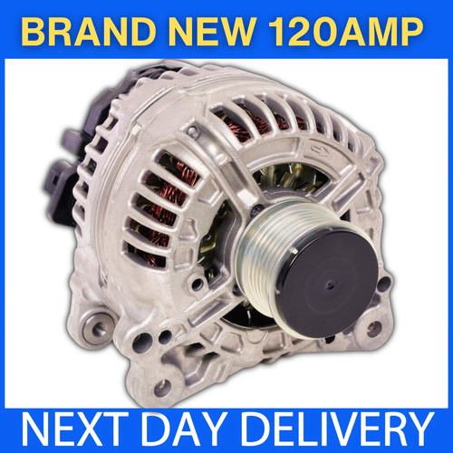 120amp alternator fits audi - alternator, tt