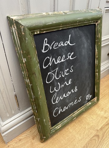Vintage olive green painted - green,