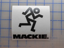 Mackie Decal 3" 4" 5.5" MR8 Thump Speakers Headphones Mixer Loud DRM SRM Monitor
