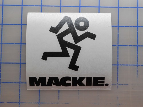 Mackie decal 5 - mackie, mr8