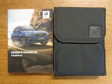 BMW X3 Owners Handbook/Manual and Wallet 17-21