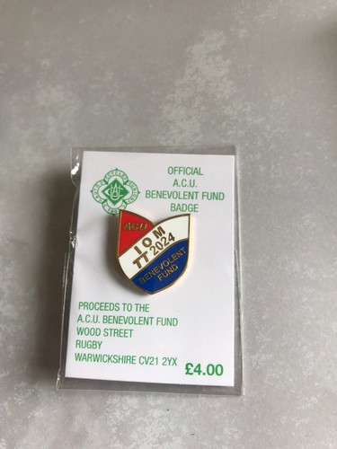 Isle man badge 2024 - isle, tt