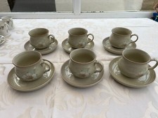 Denby Daybreak 6x Tea Cups &