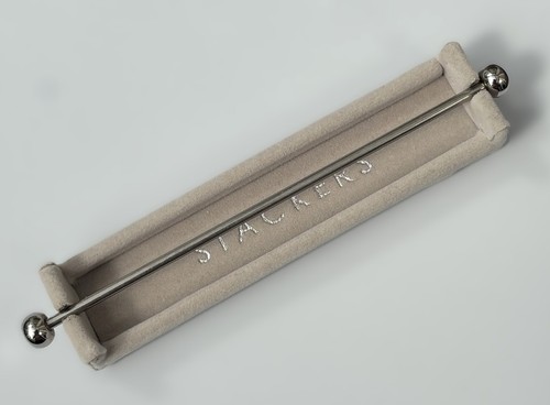Stackers grey velvet - grey, jewellery