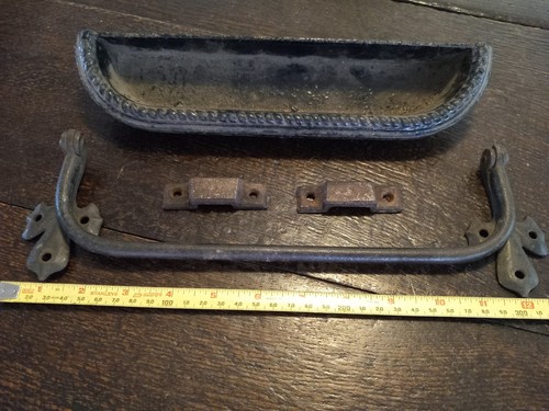 Victorian pew cast iron - pew,