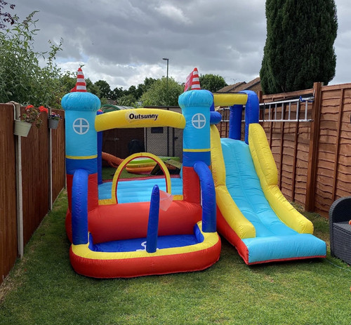 Inflatable bouncy castle - inflatable,