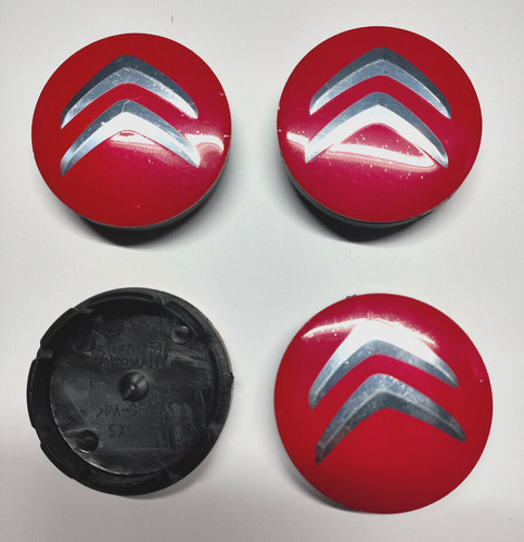 Citroen 56mm red silver - red,