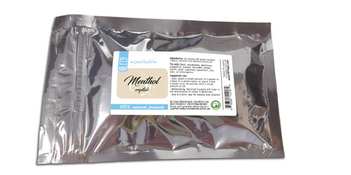 Menthol crystals 100 - 1, oz