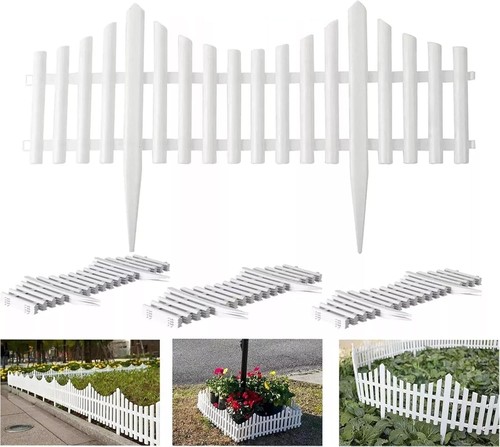 12x plastic wooden effect lawn - 12x,