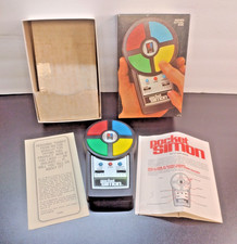 Vintage 1980 Milton Bradley Pocket Simon In Original Box Tested Works Great