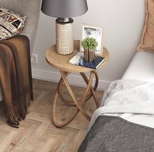 Farmhouse End Table, Rustic