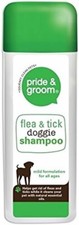 Pride & Groom Flea & Tick Dog Shampoo 300ml - Effective Treatment for Pets