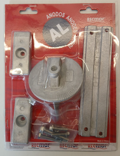 Aluminium anode kit for