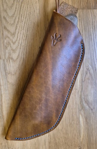 Leather belt sheath - sheath, for