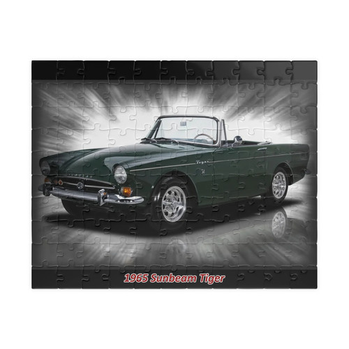 1965 sunbeam tiger jigsaw - tiger,