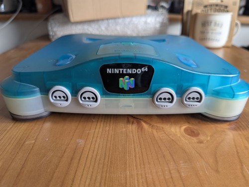 Nintendo n64 ice blue - n64,