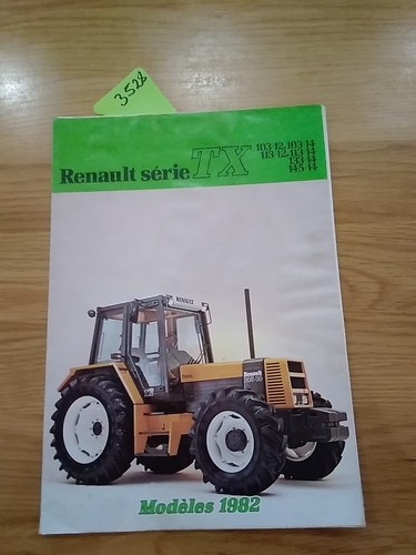 Renault agriculture tractor - agriculture,