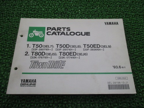 Townmate parts list - list,, 1st