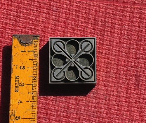Brass ornament bookbinding - bookbinding, art